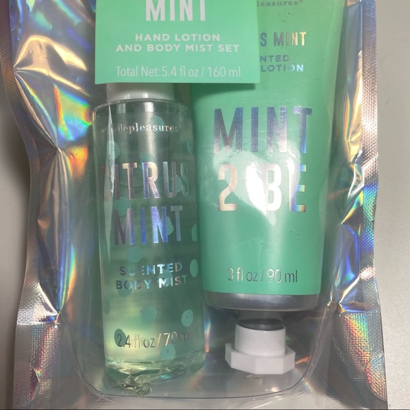 NWT Citrus Mint hand lotion and body mist set - Picture 3 of 5